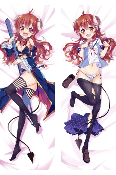 The Demon Girl Next Door Shadow Mistress Shamiko Anime Dakimakura Pillow Cover