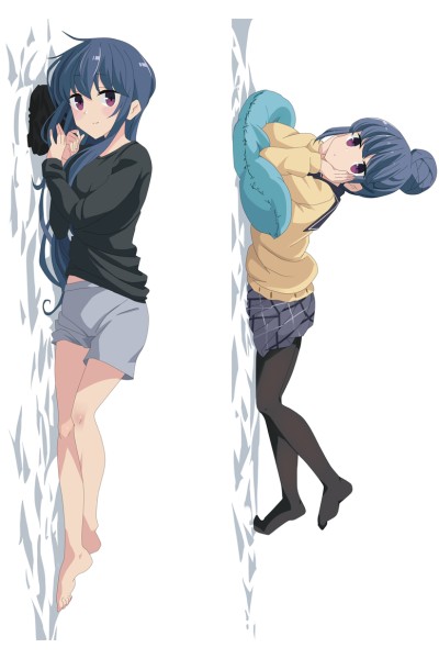 Laid-Back Camp Shima Rin Anime Dakimakura Pillow Cover