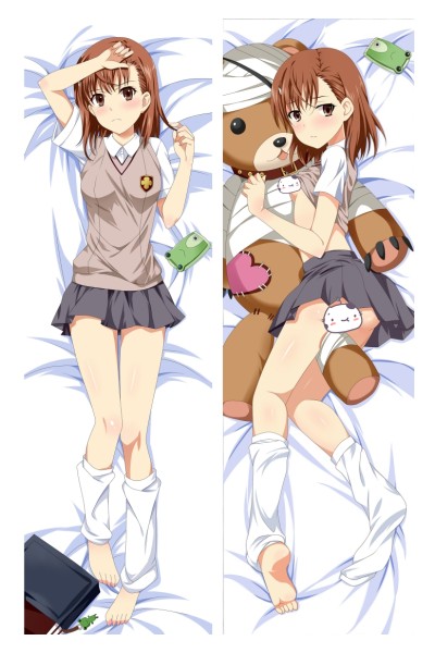 A Certain Scientific Railgun Mikoto Misaka Anime Dakimakura Pillow Cover