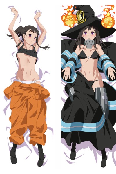 Fire Force Maki Oze Anime Dakimakura Pillow Cover H4081-A