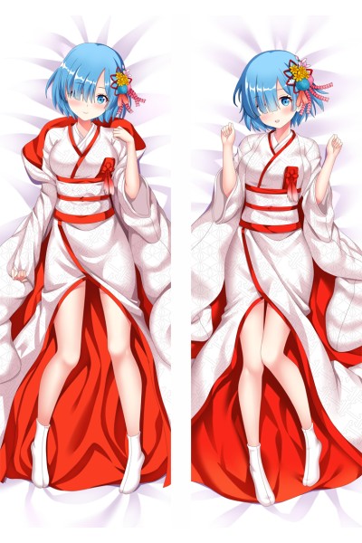 Re:Zero − Starting Life in Another World Rem Anime Dakimakura Pillow Cover