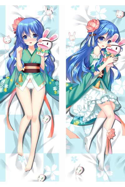 Date A Live Himekawa Yoshino Anime Dakimakura Pillow Cover