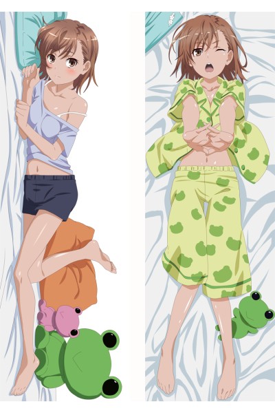 A Certain Scientific Railgun Mikoto Misaka Anime Dakimakura Pillow Cover H4029