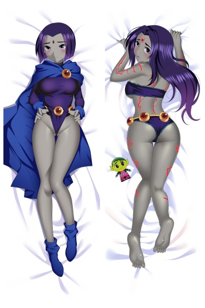 Teen Titans Raven Anime Dakimakura Pillow Cover