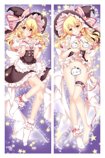 TouHou Project Kirisame Marisa Anime Dakimakura Pillow Cover