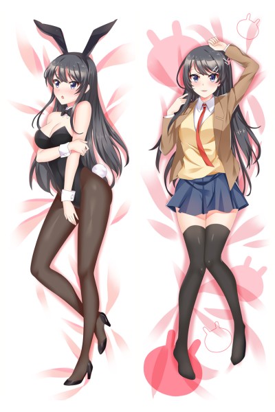 Rascal Does Not Dream of Bunny Girl Senpai Anime Dakimakura Pillow Cover H3886-A