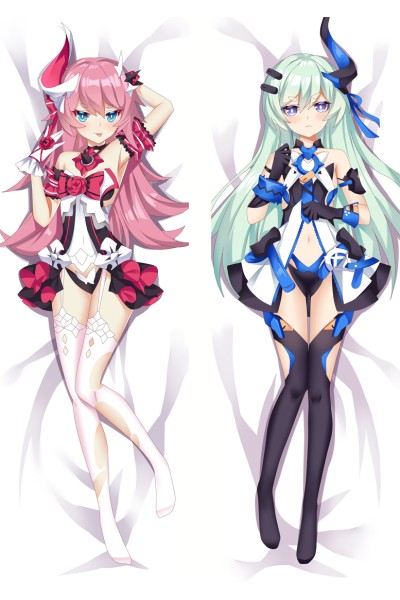 Honkai Impact 3rd Rozaliya&Liliya Olenyeva Anime Dakimakura Pillow Cover H3965-A