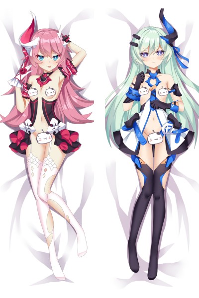 Honkai Impact 3rd Rozaliya&Liliya Olenyeva Anime Dakimakura Pillow Cover H3965-B