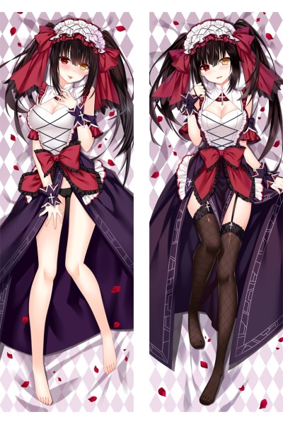 Date A Live Nightmare Tokisaki Kurumi Anime Dakimakura Pillow Cover