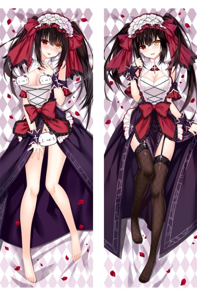 Date A Live Nightmare Tokisaki Kurumi Anime Dakimakura Pillow Cover