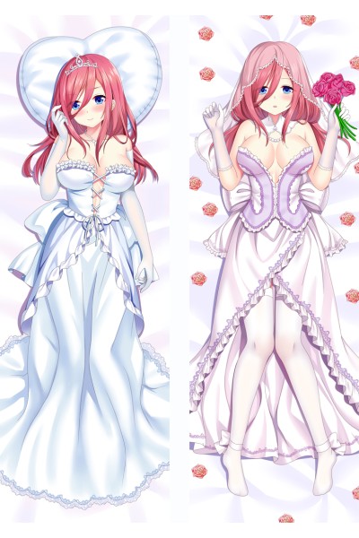 The Quintessential Quintuplets Nakano Miku Anime Dakimakura Pillow Cover