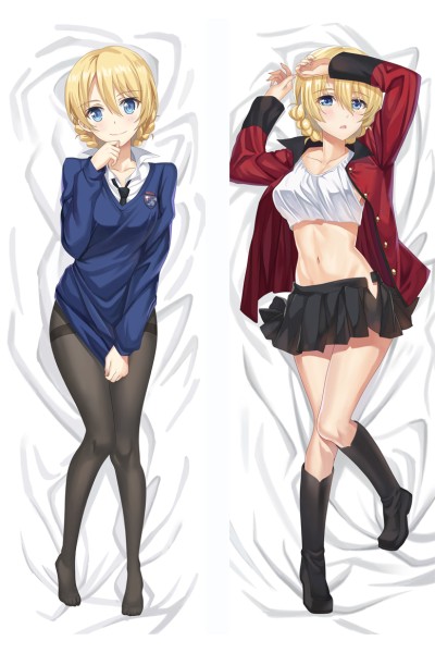 Girls und Panzer Darjeeling Anime Dakimakura Pillow Cover