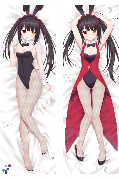 Date A Live Nightmare Tokisaki Kurumi Anime Dakimakura Pillow Cover