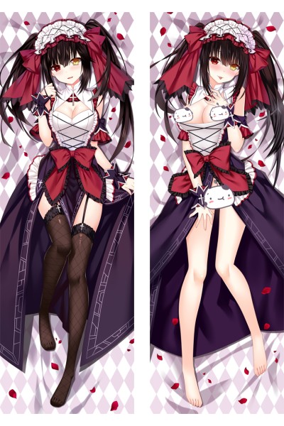Date A Live Nightmare Tokisaki Kurumi Anime Dakimakura Pillow Cover