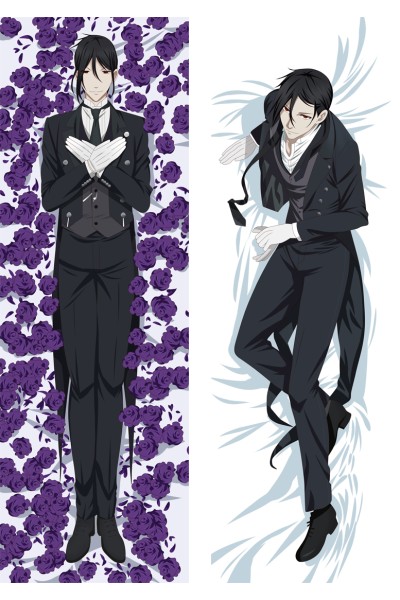 Black Butler Sebastian Anime Dakimakura Pillow Cover