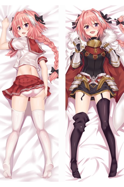 Fate/Apocrypha Astolfo Rider of Black Anime Dakimakura Pillow Cover