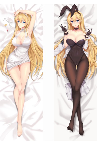 Azur Lane North Carolina Anime Dakimakura Pillow Cover
