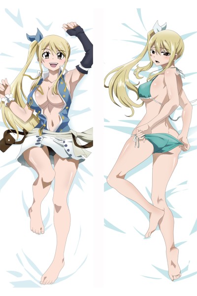 Fairy Tail Lucy Heartfilia Anime Dakimakura Pillow Cover