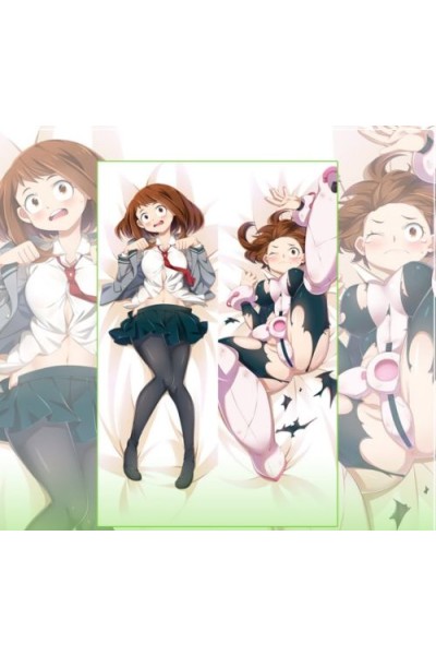 My Hero Academia Ochaco Uraraka Dakimakura Hugging Body Pillow Case