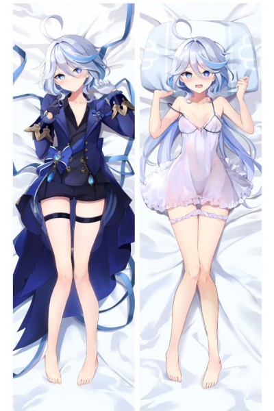 Genshin Impact Focalors Anime Dakimakura Body Pillow Cover