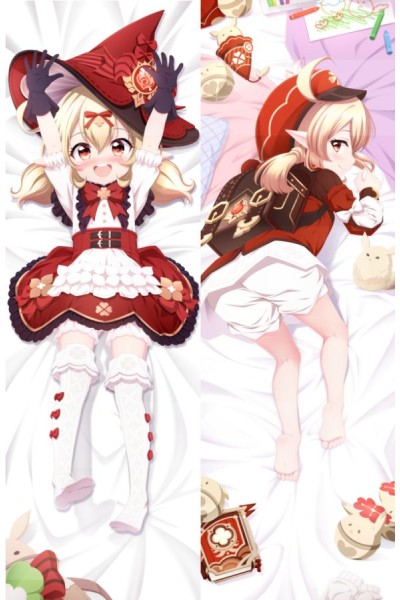 Genshin Impact Klee Anime Dakimakura Body Pillow Cover