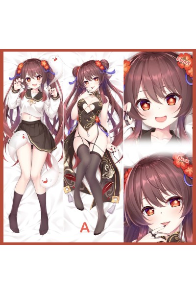 Genshin Impact Hutao Anime Dakimakura Body Pillow Cover