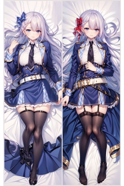 The Demon Sword Master of Excalibur Academy Riselia Ray Crystalia Anime Dakimakura Body Pillow Cover