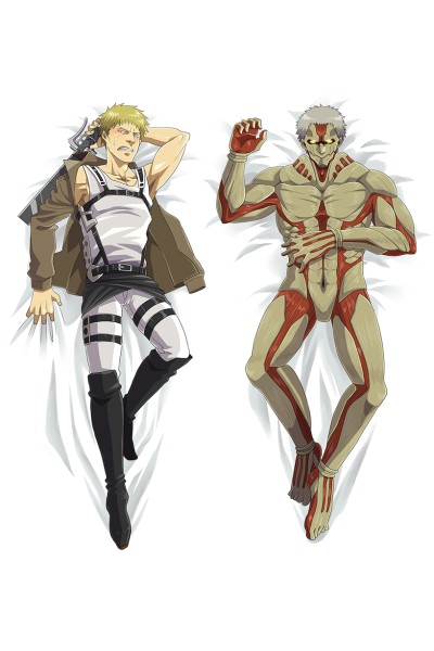 Attack on Titan Reiner Braun Anime Dakimakura Body Pillow Cover
