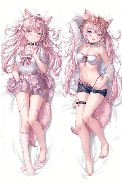 Hololive Virtual Youtuber Hakui Koyori Anime Dakimakura Body Pillow Cover