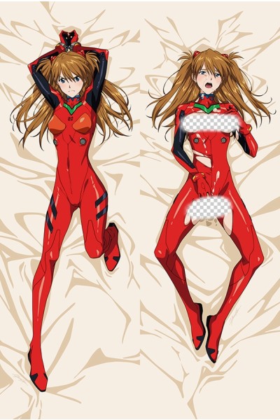 Neon Genesis Evangelion Asuka Langley Soryu Anime Dakimakura Body Pillow Cover