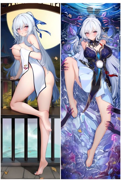 Honkai: Star Rail Jingliu Anime Dakimakura Body Pillow Cover