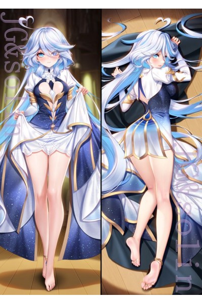 Genshin Impact Focalors Anime Dakimakura Body Pillow Cover