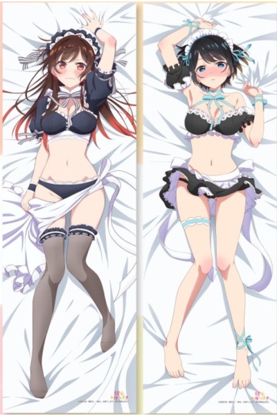 Kanojo, Okarishimasu Ichinose Chizuru Anime Dakimakura Body Pillow Cover