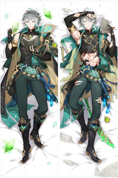 Genshin Impact Alhaitham Anime Dakimakura Body Pillow Cover