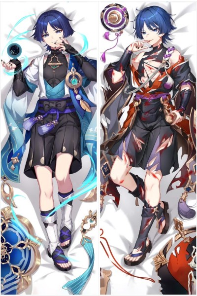 Genshin Impact Wanderer Balladeer Anime Dakimakura Body Pillow Cover