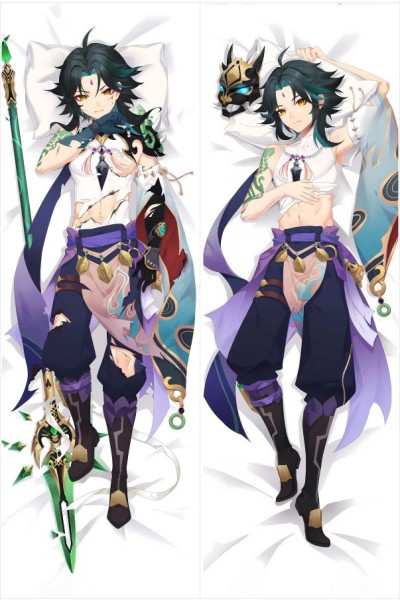 Genshin Impact Xiao Anime Dakimakura Body Pillow Cover