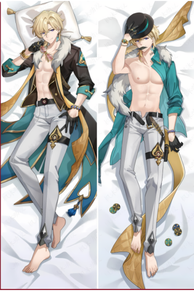 Honkai: Star Rail Aventurine Anime Dakimakura Body Pillow Cover
