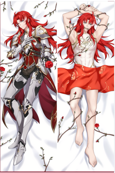 Honkai: Star Rail Argenti Anime Dakimakura Body Pillow Cover