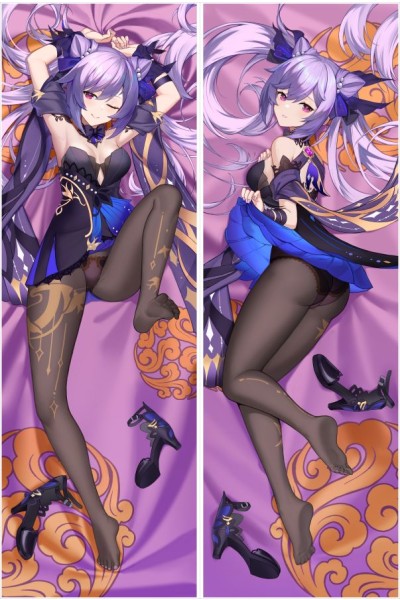Genshin Impact Keqing Anime Dakimakura Body Pillow Cover