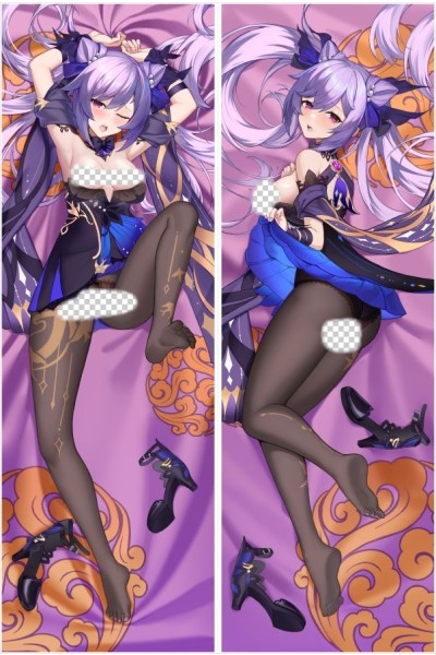 Genshin Impact Keqing Anime Dakimakura Body Pillow Cover