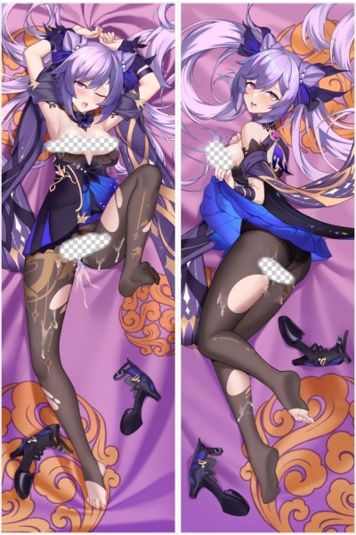 Genshin Impact Keqing Anime Dakimakura Body Pillow Cover