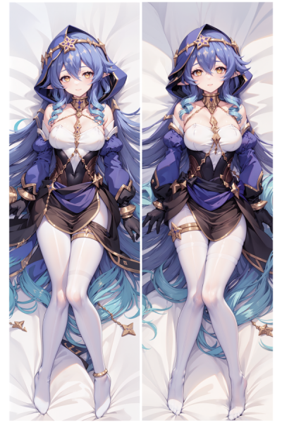 Genshin Impact Layla Anime Dakimakura Body Pillow Cover
