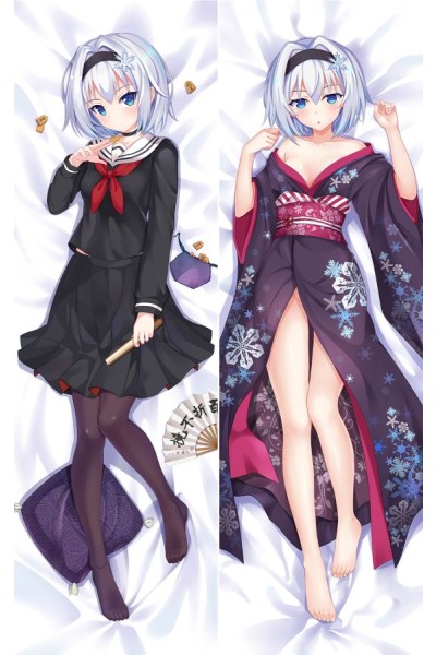 The Ryuo's Work is Never Done! Ginko Sora Anime Dakimakura Body Pillow Cover