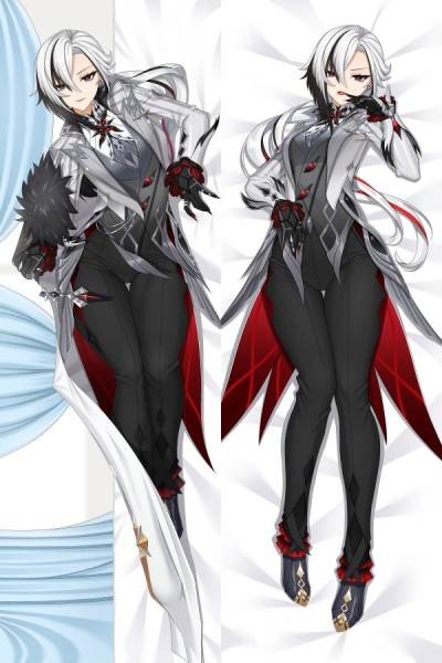 Genshin Impact Arlecchino Anime Dakimakura Body Pillow Cover