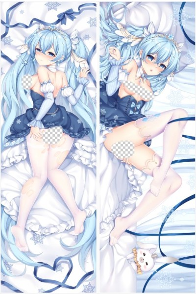 Snow Hatsune Miku Anime Dakimakura Body Pillow Cover