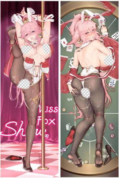 Genshin Impact Yae Miko Anime Dakimakura Body Pillow Cover
