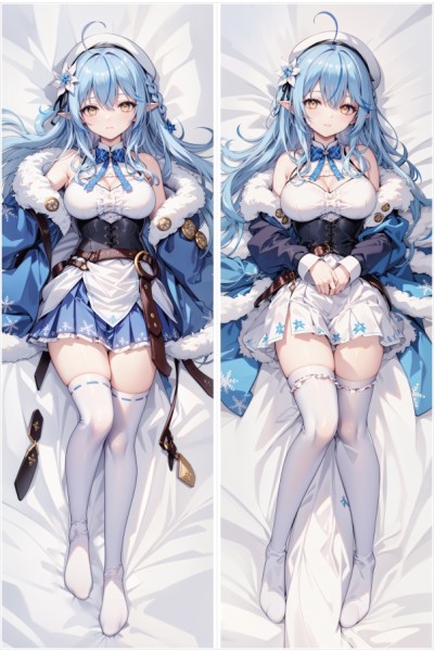 Virtual Youtuber Yukihana Lamy Anime Dakimakura Body Pillow Cover
