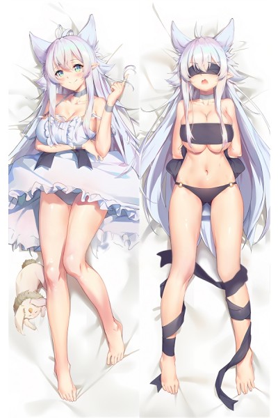 Chillin Different World Life of the EX-Brave Candidate was Cheat from Lv2 Fenris Anime Dakimakura Body Pillow Cover