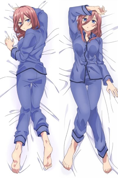 The Quintessential Quintuplets Nakano Miku Anime Dakimakura Body Pillow Cover