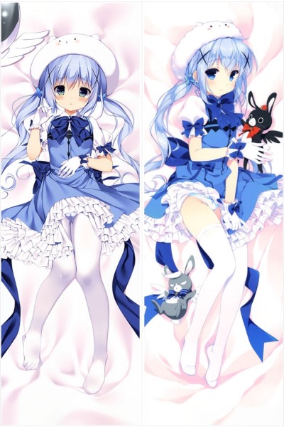 Is the Order a Rabbit? Kafuu Chino Anime Dakimakura Body Pillow Cover